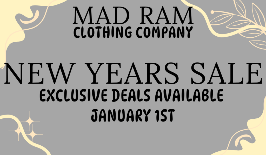 New Years Sale, Exclusive Deals Available starting January 1st